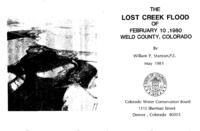 The Lost Creek flood of February 10, 1980