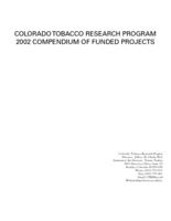 Compendium of funded projects. 2002
