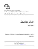 Diversity report, Denver campus. 2004