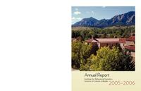 Annual report. 2006 : Institute for Behavioral Genetics, University of Colorado at Boulder