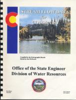Stream flow data for Colorado. 1996