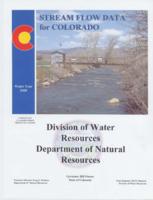 Stream flow data for Colorado. 2000