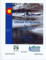 Stream flow data for Colorado. 2003