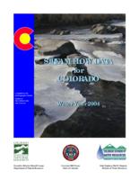 Stream flow data for Colorado. 2004