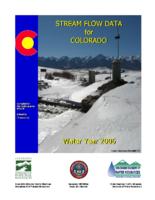 Stream flow data for Colorado. 2006