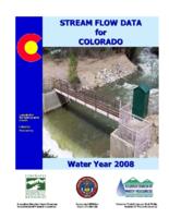 Stream flow data for Colorado. 2008