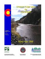 Stream flow data for Colorado. 2009