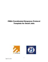 PREA coordinated response protocol template for small jails