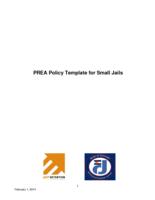 PREA policy template for small jails