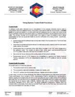 Voting systems trusted build procedures