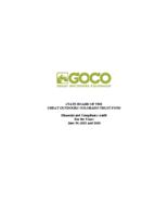 State Board of the Great Outdoors Colorado Trust Fund : financial and compliance audit for the years June 30, 2021 and 2020