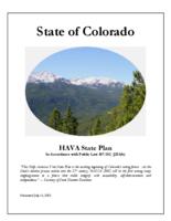 HAVA state plan in accordance with public law 107-252, 253(b)