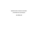 Report of the Colorado Task Force on Information Technology