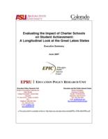 Evaluating the impact of charter schools on student achievement : a longitudinal look at the Great Lakes States