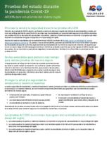 Pruebas del estado durante la pandemia COVID-19, ACCESS para estudiantes del idioma inglés