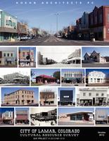 City of Lamar, Colorado cultural resource survey : architectural & historical survey report