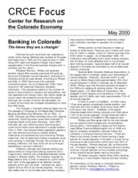 Banking in Colorado : the times they are a changin'