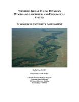 Western Great Plains riparian woodland and shrubland ecological system : ecological integrity assessment