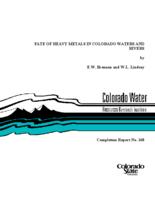 Fate of heavy metals in Colorado waters and rivers