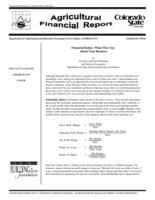 Financial ratios : What they say about your business