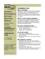 Chemigation laws