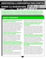 Respuestas a preguntas recuentes frecuentes sobre la marihuana