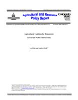 Agricultural coalition for tomorrow : an economic profile of Kiowa County