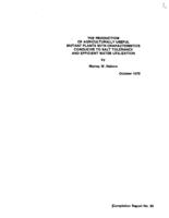 The production of agriculturally useful mutant plants with characteristics conducive to salt tolerance and efficient water utilization
