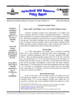 Colorado grassland trends