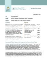 Statutory reports sent to Joint Business Committee