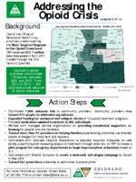 Addressing the opioid crisis