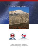 Economic impacts of the construction industry on the state of Colorado