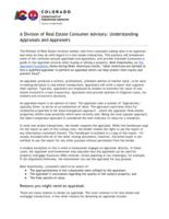 Understanding appraisals and appraisers