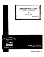 Empirical application of a model for estimating the recreation value of water in reservoirs compared to instream flow