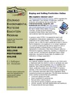 Buying and selling pesticides online