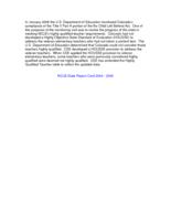 No Child Left Behind state report card. 2004-05