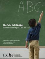 No Child Left Behind state report card. 2011-12