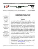 A social benefit cost framework to analyze the community economics of community forestry