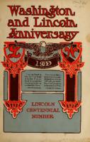 Birthdays of Washington & Lincoln 1909