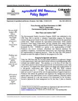 Farm Security and Rural Investment Act 2002, Title II : conservation environmental quality incentives program