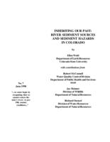 Inheriting our past : river sediment sources and sediment hazards in Colorado