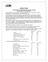 Quick facts : the Expelled and At-Risk Student Services Program data. 2006/07