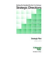 Setting the standard for the 21st century : strategic directions : strategic plan 2006-2015