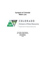 Synopsis of Colorado water law