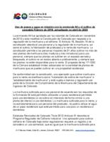 Uso de pozos y agua en relación con la enmienda 64 y el cultivo de cannabis