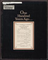 One hundred years ago : the University of Colorado first commencement