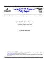Agricultural coalition for tomorrow : an economic profile of Custer County