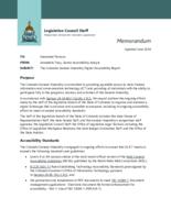 The Colorado General Assembly digital accessibility report