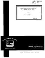 Economic benefits from instream flow in a Colorado mountain stream