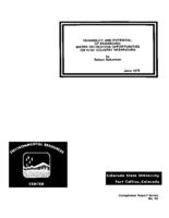 Feasibility and potential of enhancing water recreation opportunities on high country reservoirs